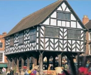 The 17th century Ledbury Market House