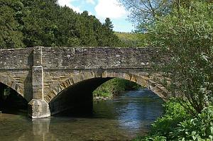 The Bridge across the River Arrow at Aymestry in Herefordshire