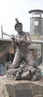 The coalminer in Cinderford’s Triangle