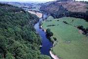 Symonds Yat in the Wye Valley on the borders of Herefordshire and Gloucestershire